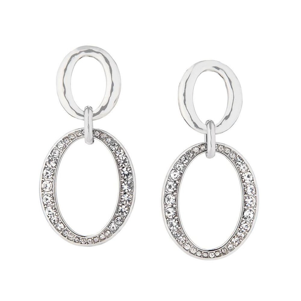 NEW Chloe + Isabel Pave Links Post Drop Earrings